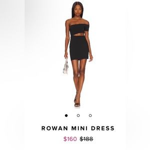 Lovers + friends black dress